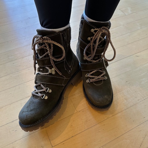 Bos&Co. Brown Suede Corral Hiking Boot, 38 (7.5) CB2462 - Picture 5 of 9